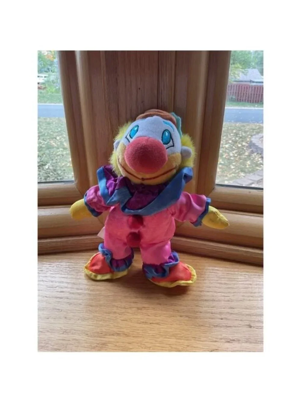 Vintage Disney Dumbo Circus Clown Bean Bag Plush 90s Y2K Kidcore Coquette 8